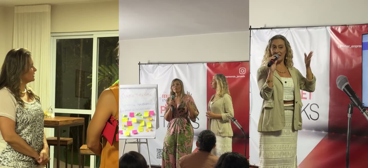 Encontro presencial da Jornada Mulher Empreende em Brasília